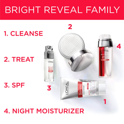 L'Oreal Paris Revitalift Bright Reveal Anti-Aging Facial Cleanser with Glycolic Acid 5 fl. oz (Pack of 2) L'Oreal Paris