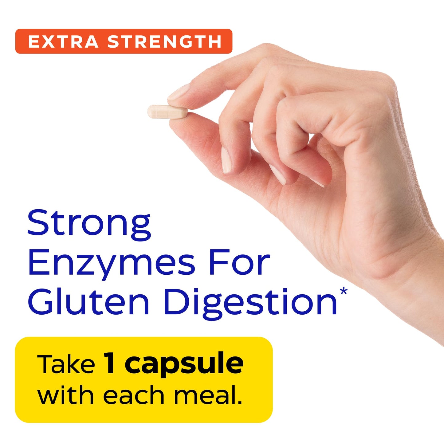 Enzymedica - GlutenEase Extra Strength, Complete Gluten & Casein Formula with Digestive Enzymes + DPP-IV, 30 Capsules Enzymedica