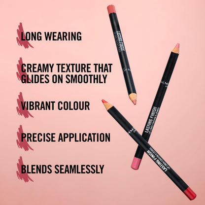 Rimmel Lasting Finish 8HR Soft Lip Liner Pencil - Vibrant, Blendable Formula to Lock Lipstick in Place for 8 Hours - 705 Cappuccino, .04oz Rimmel