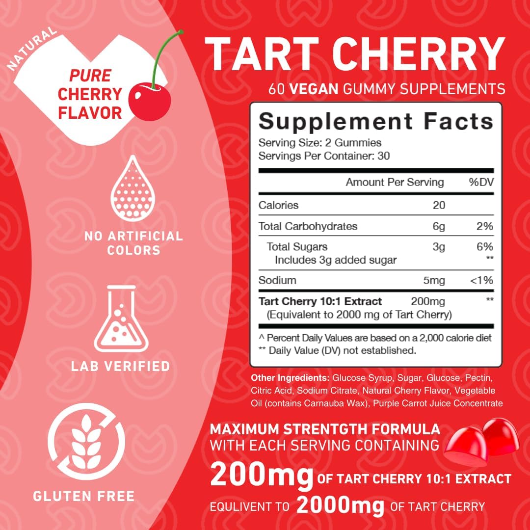 PUREFINITY Tart Cherry and Super Greens Gummies Bundle (Uric Acid Flush & Cleanse with Your Daily Greens)