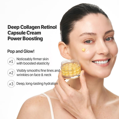 SUNGBOON EDITOR Deep Collagen Retinol Capsule Cream | For Fine Lines and Dry Skin SUNGBOON EDITOR