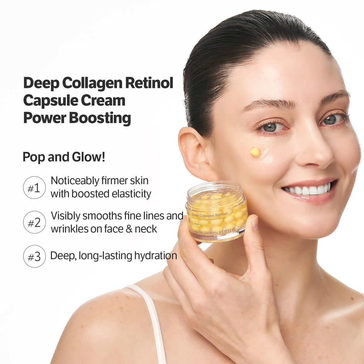 SUNGBOON EDITOR Deep Collagen Retinol Capsule Cream For Dry Skin,1.69 fl.oz SUNGBOON EDITOR