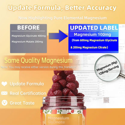DREAVIO 90 Count Magnesium Glycinate Gummies w/Ashwagandha Supplement - Sugar Free Zinc Magnesium Glycinate DREAVIO
