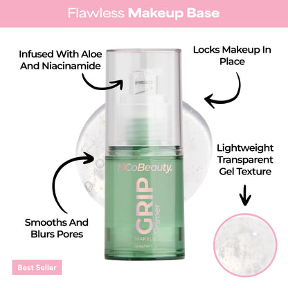 MCoBeauty Makeup Grip Primer - Long Wear Makeup Base MCoBeauty
