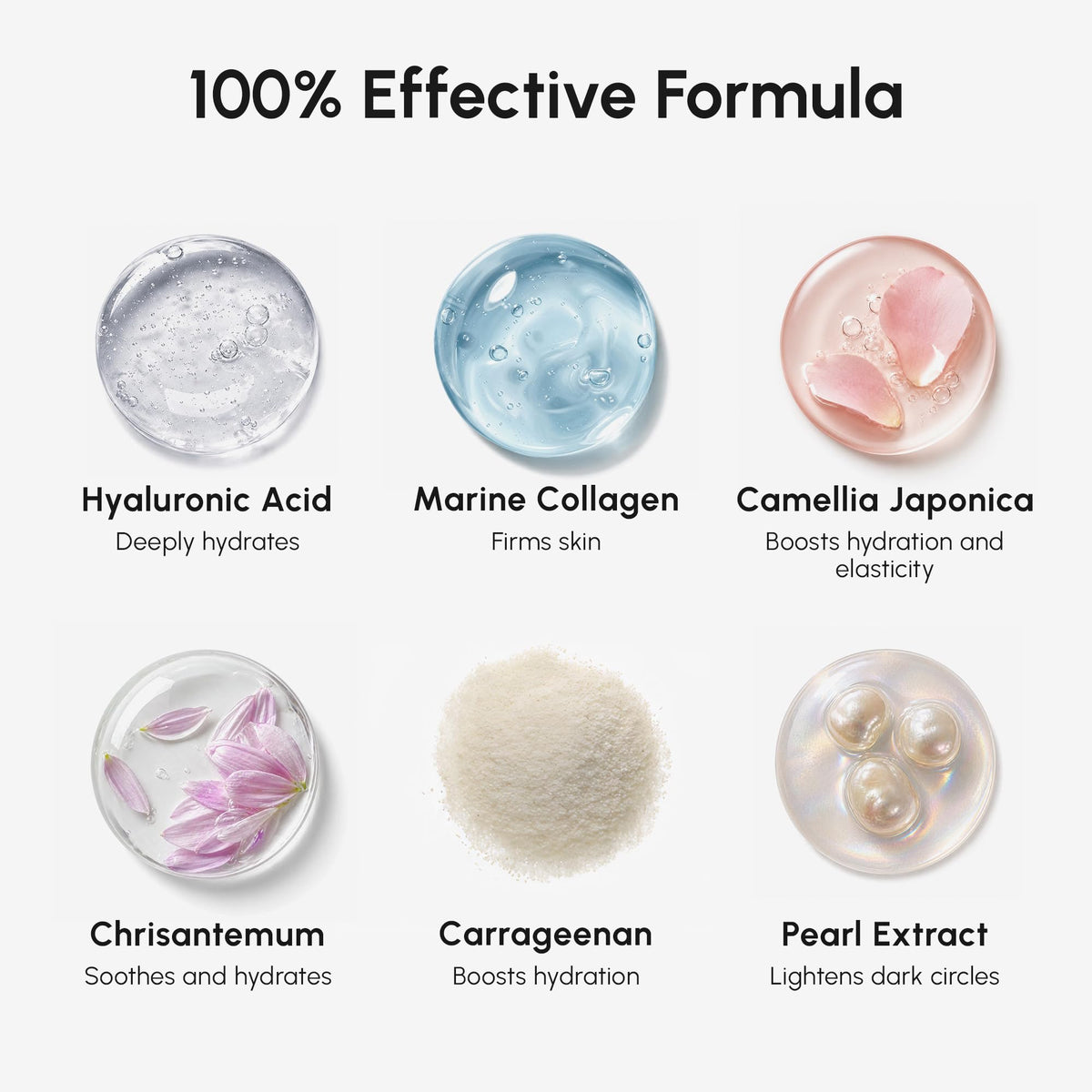 MAREE Eye Gels - Under Eye Patches for Puffy Eyes with Hyaluronic Acid MAREE