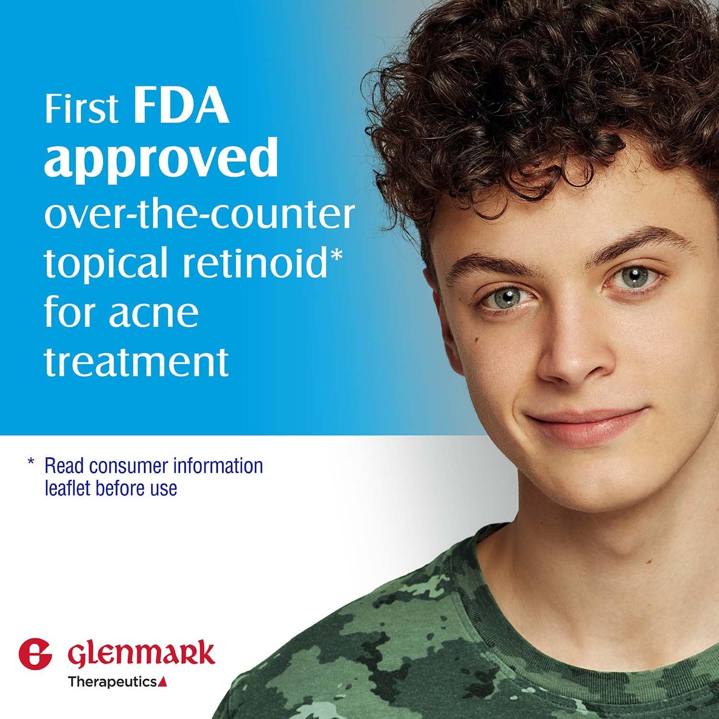 Glenmark Therapeutics Adapalene Gel 0.1% Acne Treatment, Paraben Free Topical Retinoid Cream for Face Glenmark Therapeutics