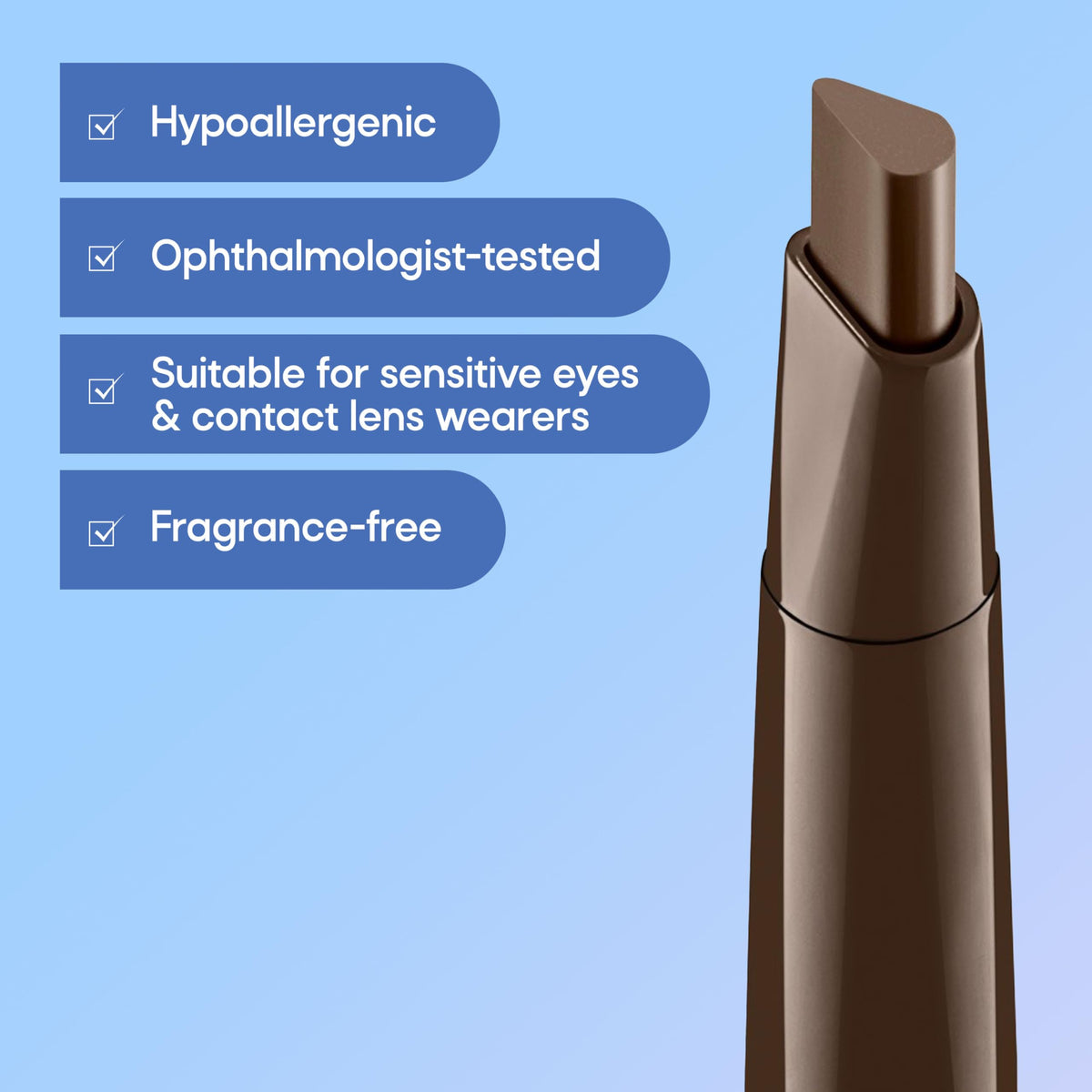 Almay Brow Pencil with Spoolie Brush, 801 Dark Blonde Almay