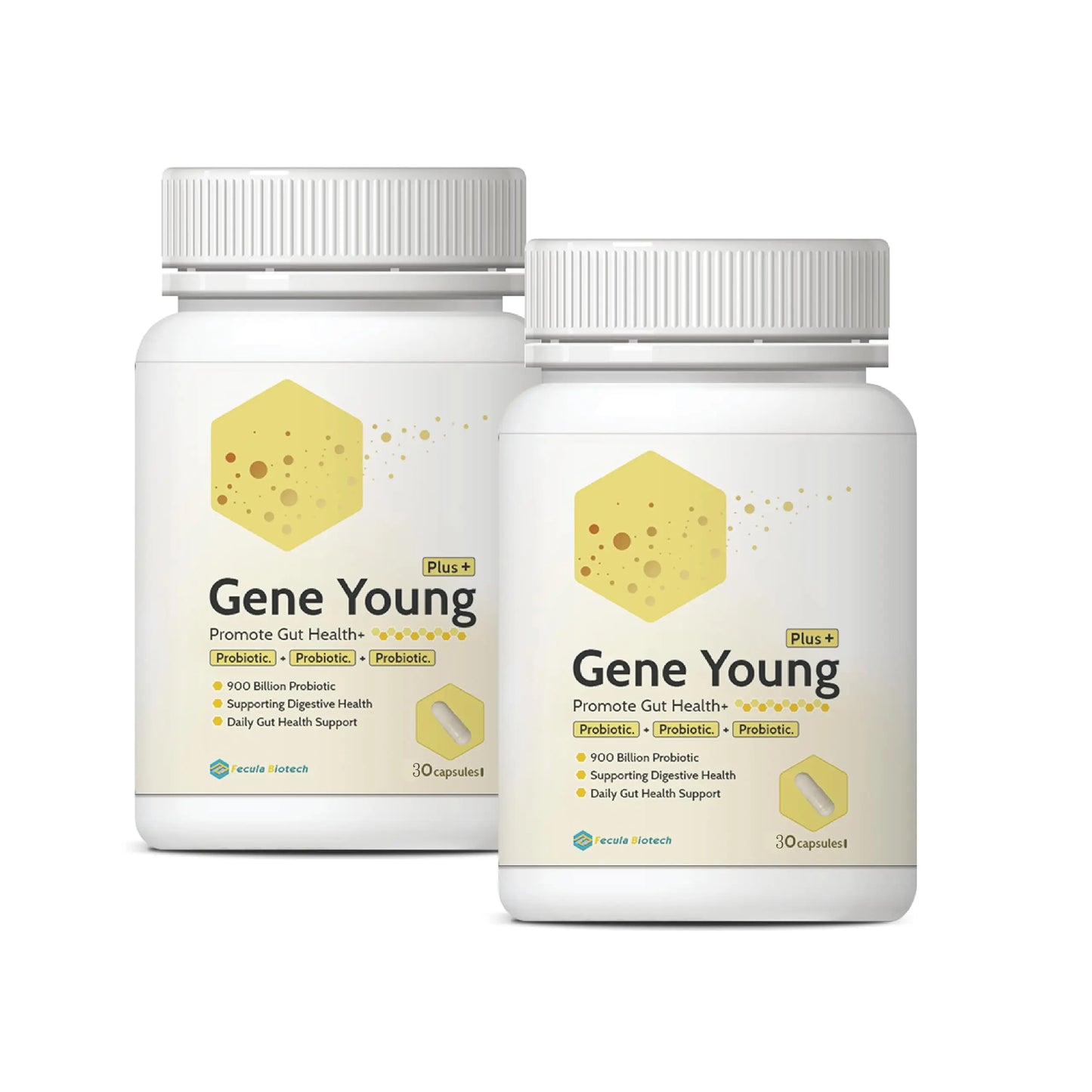 Fecula Biotech Synbiotic for Gut Health | 3-in-1 Daily Prebiotic, Probiotic, Postbiotic for Digestive Health, Bloat & Immune Support Fecula Biotech