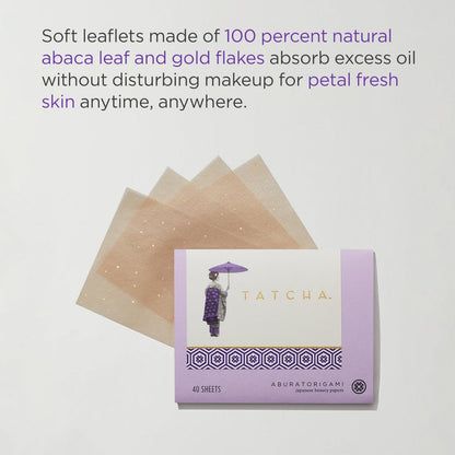TATCHA Aburatorigami, Japanese Blotting Papers to Diminish Oil & Shine TATCHA
