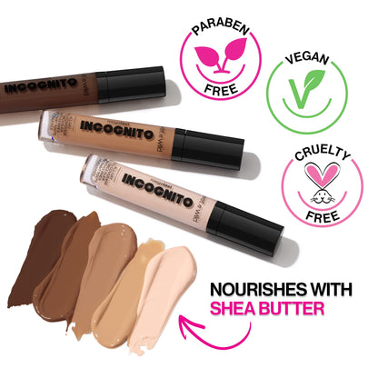 wet n wild Mega Last Incognito AllDay Full Coverage Concealer, Fair, 0.18 Ounce wet n wild