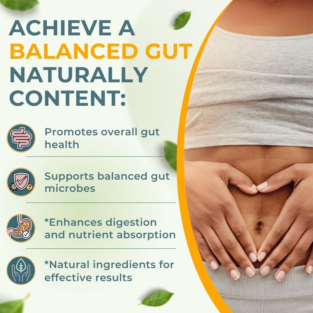 Vital Gut Health 4in1 Formula with Apple Cider Vinegar, Prebiotics & Probiotics, Digestive Enzymes for Strong Immunity Support VITAL NUTRITIVE