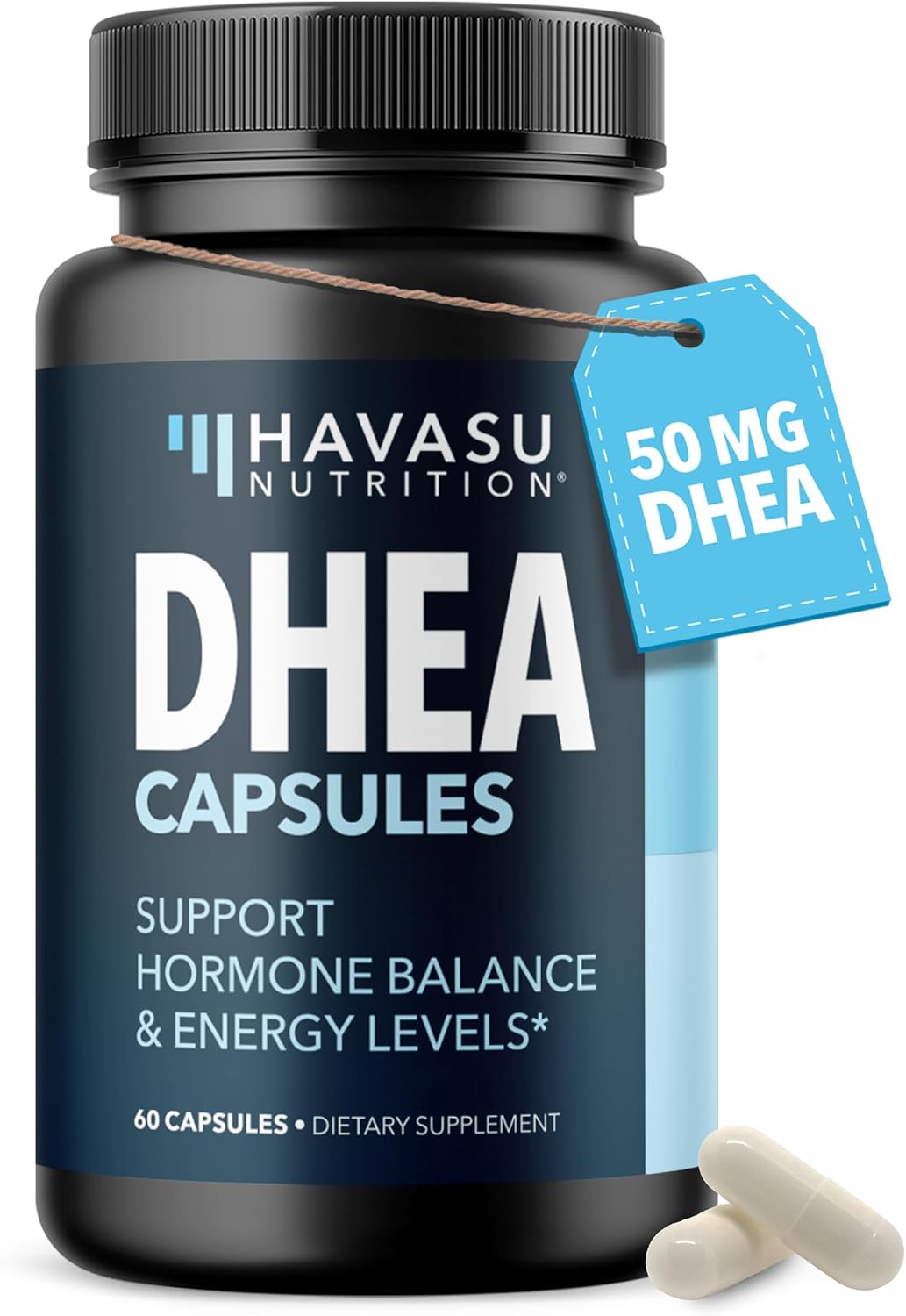 DHEA 50mg Per Serving, Vegan, Non-GMO Hormone Balance Supplement, 60ct | DHEA Supplement for Men and Women, Supports Energy, Healthy Aging, Hormone Balance, Mood and Vitality, 2-Month Supply Gsupps Australia
