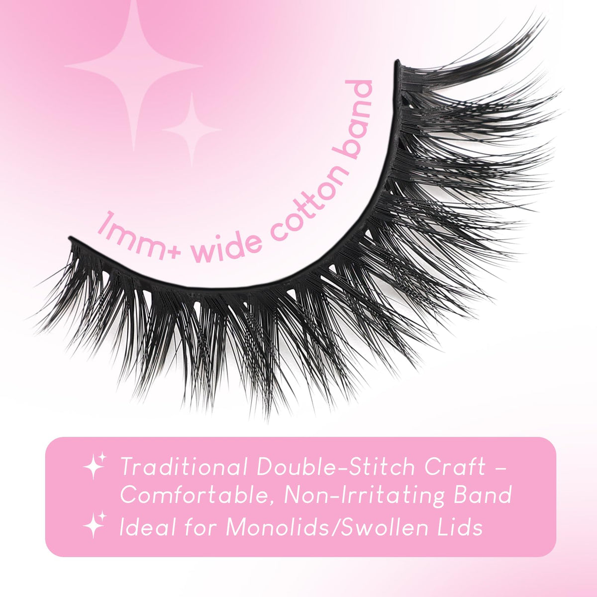 Azenlo False Eyelashes 20 Pairs Wispy Lashes Faux Mink Lashes 14mm 3D Fluffy Cat Eye Lashes （style 20-061) Azenlo