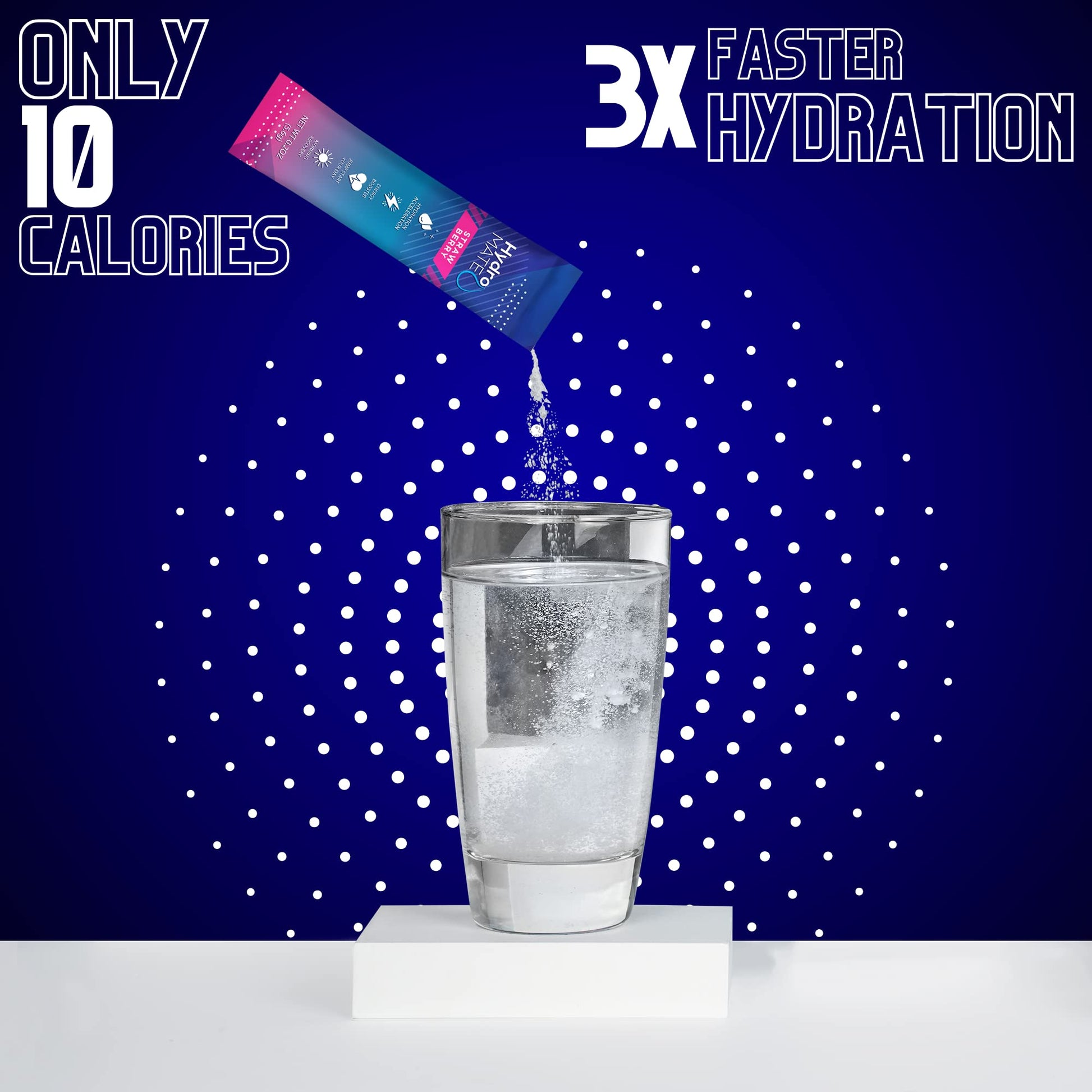 HydroMATE Electrolytes Powder Drink Mix Packets Hydration Accelerator Low Sugar Party Favors for Rapid Recovery Vitamin C Plu NatureWorks buy australia supplements