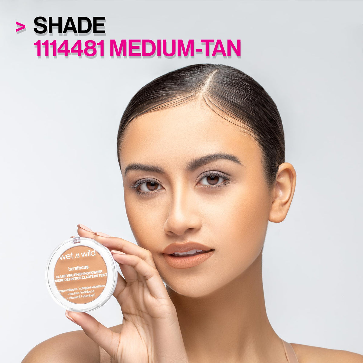 wet n wild Bare Focus Clarifying Finishing Powder | Matte | Pressed Setting Powder Light-Medium wet n wild