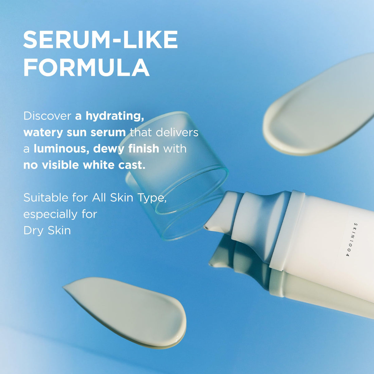 SKIN1004 Hyalu-Cica Water-Fit Sun Serum UV, SPF 50 Sunscreen, 1.69 fl.oz SKIN1004