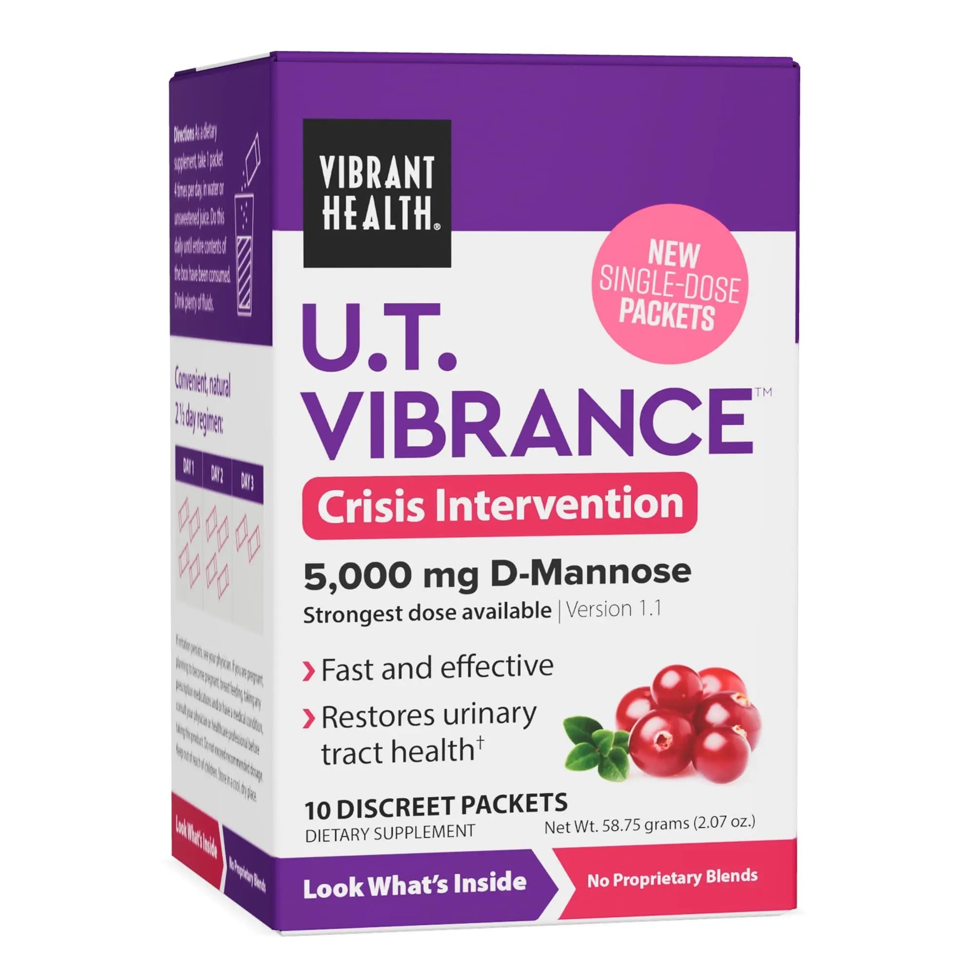 Vibrant Health, U.T. Vibrance Stick Packs, Crisis Intervention for Urinary Tract Health, 10 Servings Vibrant Health buy australia supplements