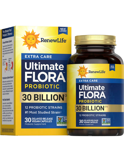 Renew Life Ultimate Flora Probiotic 30 Billion CFU Renew Life