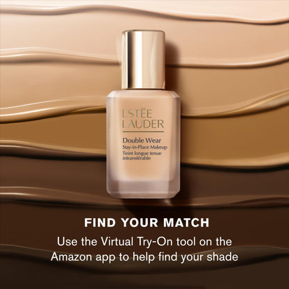 Estée Lauder Double Wear Stay-in-Place Foundation Makeup | 36-Hour Long-Wear Oil-Free Liquid Matte Foundation | Hydrating, Breathable, Buildable | New Formula, 1 Fl Oz, 2N2 Buff Estée Lauder