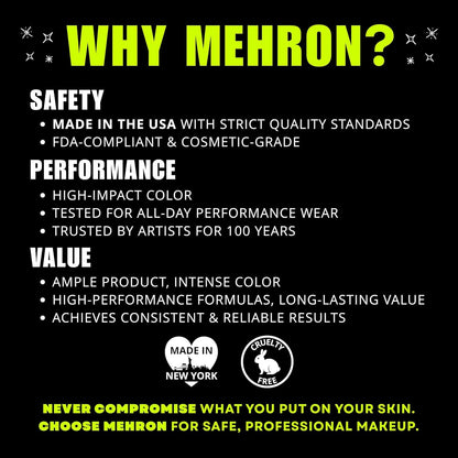 Mehron Makeup Clown White - 2.25 oz, Full Coverage Cream Face & Body Paint Mehron Makeup