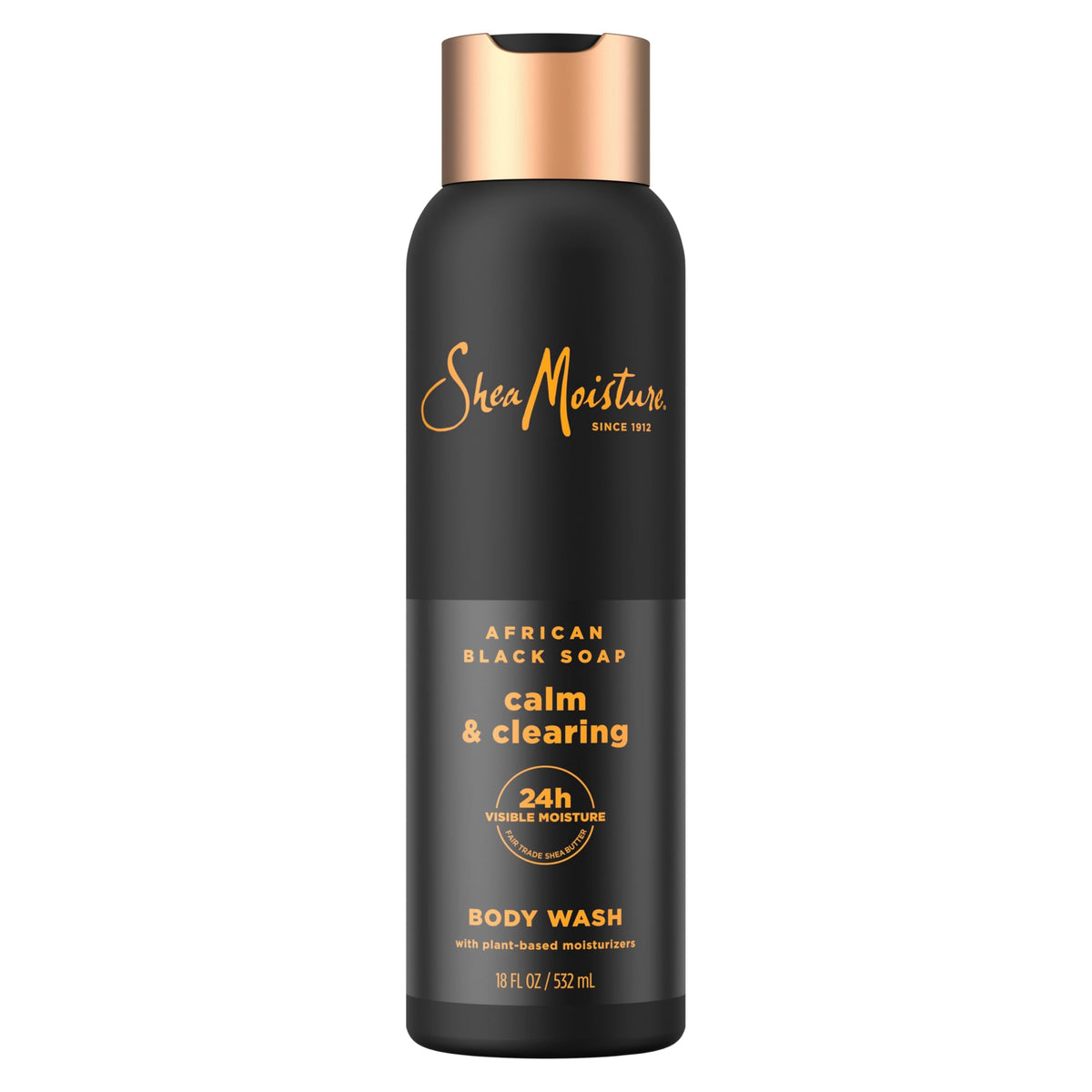 SheaMoisture African Black Soap Body Wash Calm and clearing body wash 18 Oz Shea Moisture