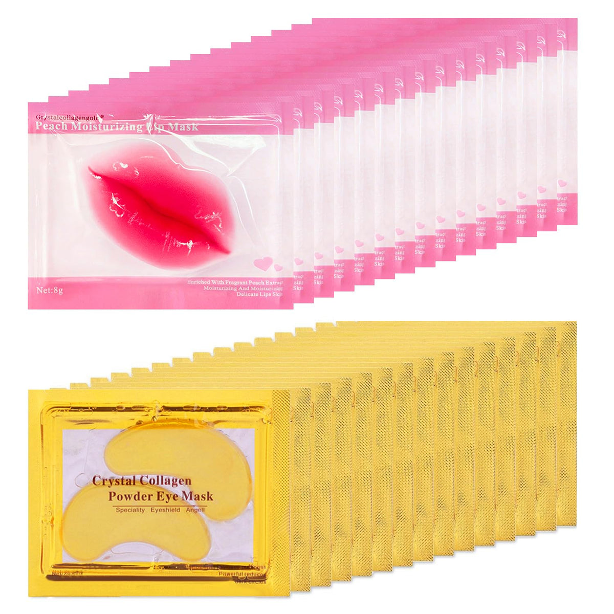 30 Pairs Lip Mask & Eye Mask, Bachelorette Party Favors, Bridesmaid Gifts Eakroo