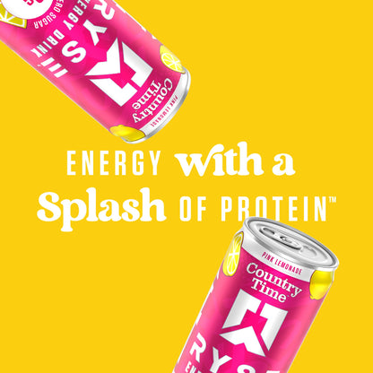 RYSE Functional Energy Drink - 5 Flavors Variety Pack - 150mg Natural Caffeine, 8g Whey Protein & 1g Prebiotics - Sugar Free, Gut-Friendly, Bloat-Free - 12 fl oz Cans (12-Pack)