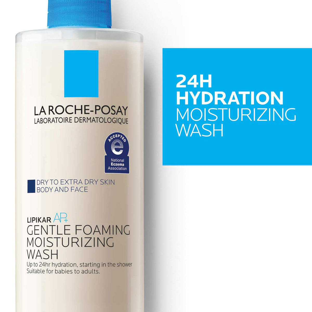 La Roche-Posay Lipikar AP+ Gentle Moisturizing Body Wash, 13.52oz La Roche-Posay