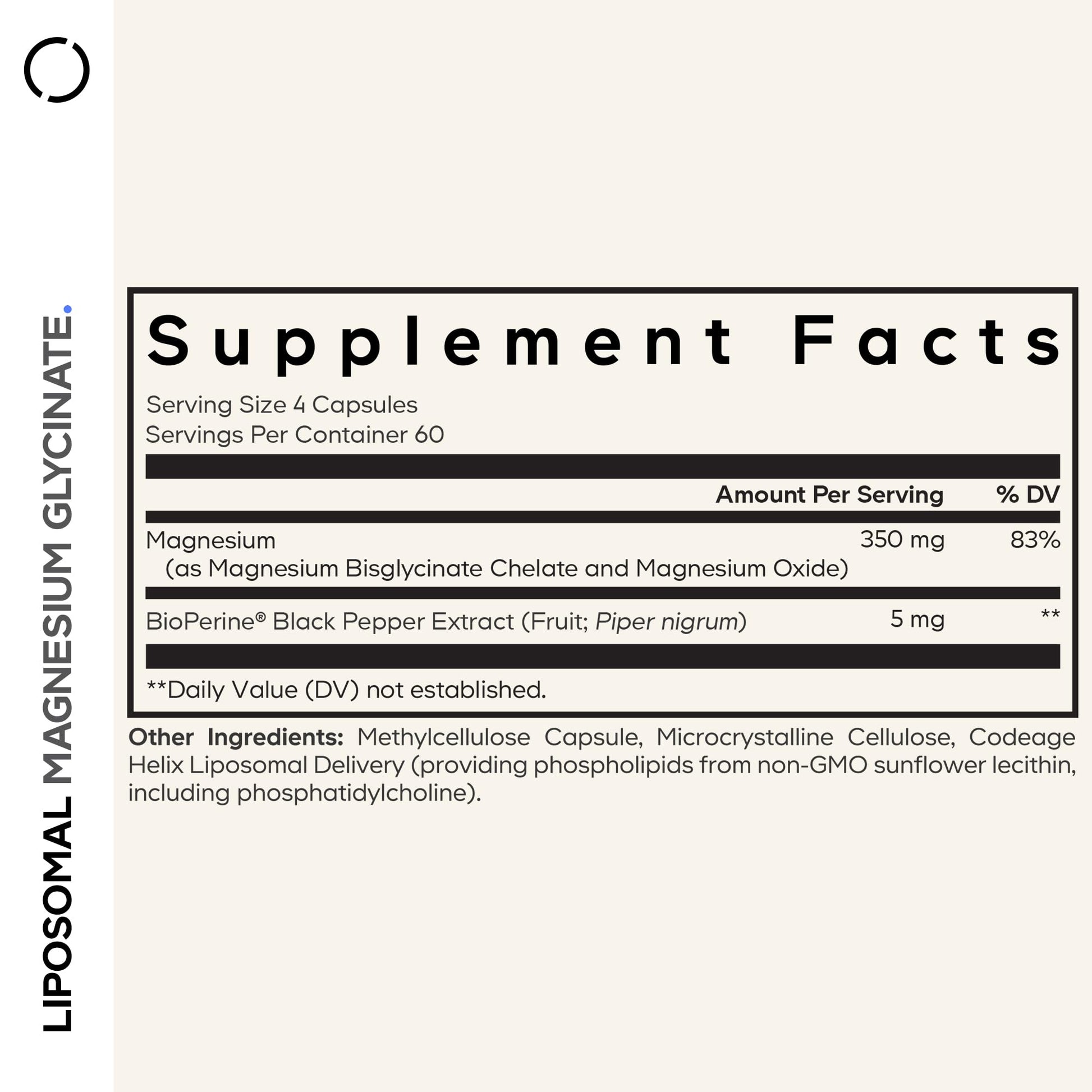 Codeage Liposomal Magnesium Glycinate Supplement, 2-Month Supply, Bisglycinate Magnesium Chelate, Chelated Magnesium Mineral Pills, BioPerine Black Pepper Vitamins Capsules, Non-GMO Vegan, 240 ct Codeage buy australia supplements