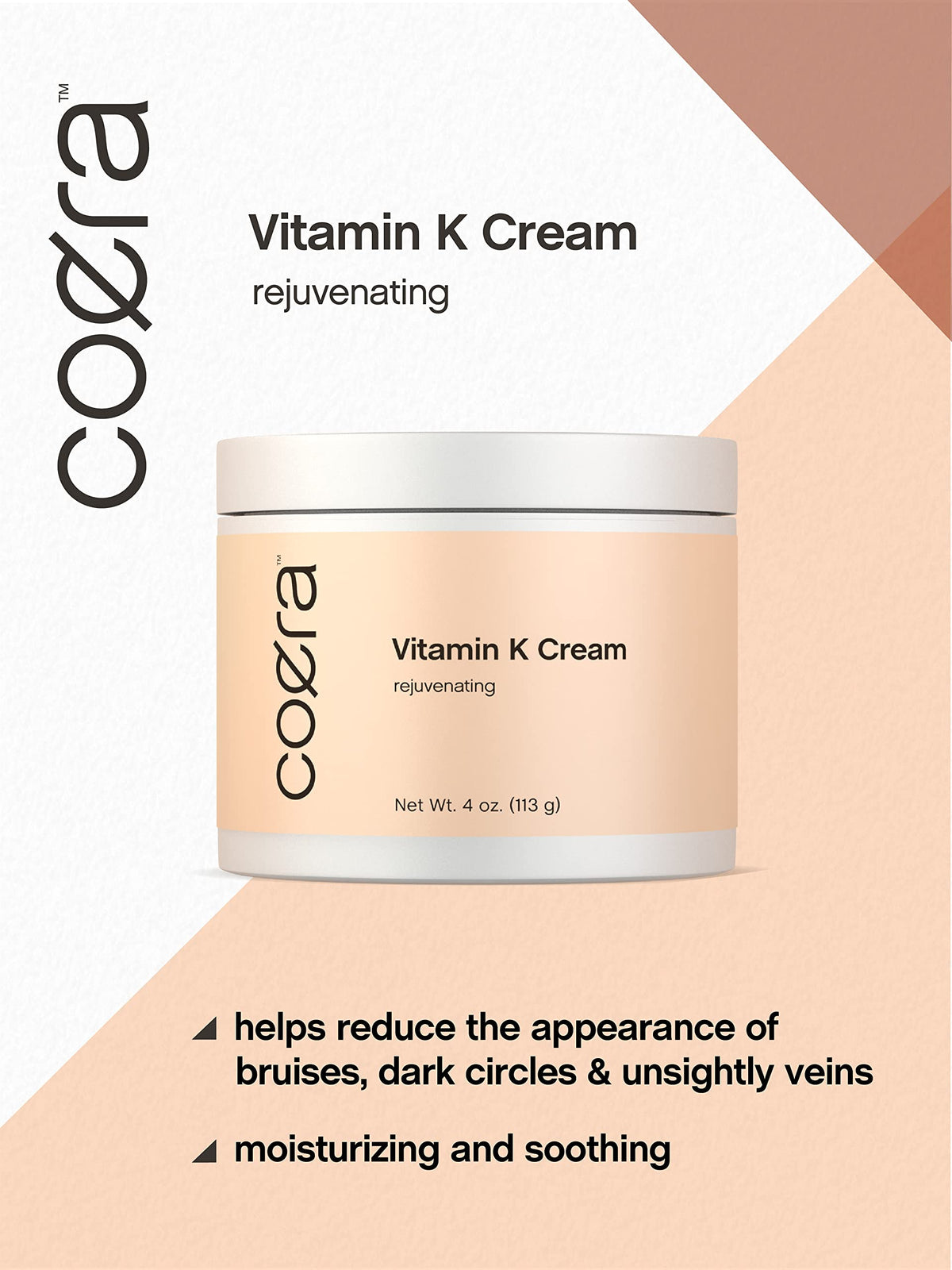 Coera Vitamin K Cream 4 oz Coera