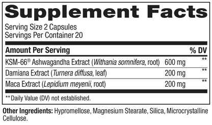OLLY Lovin Libido Capsules, Boost Desire With Ashwagandha, Maca & Damiana, Vegetarian, Supplement for Women, 20 Day Supply - 40 Count OLLY
