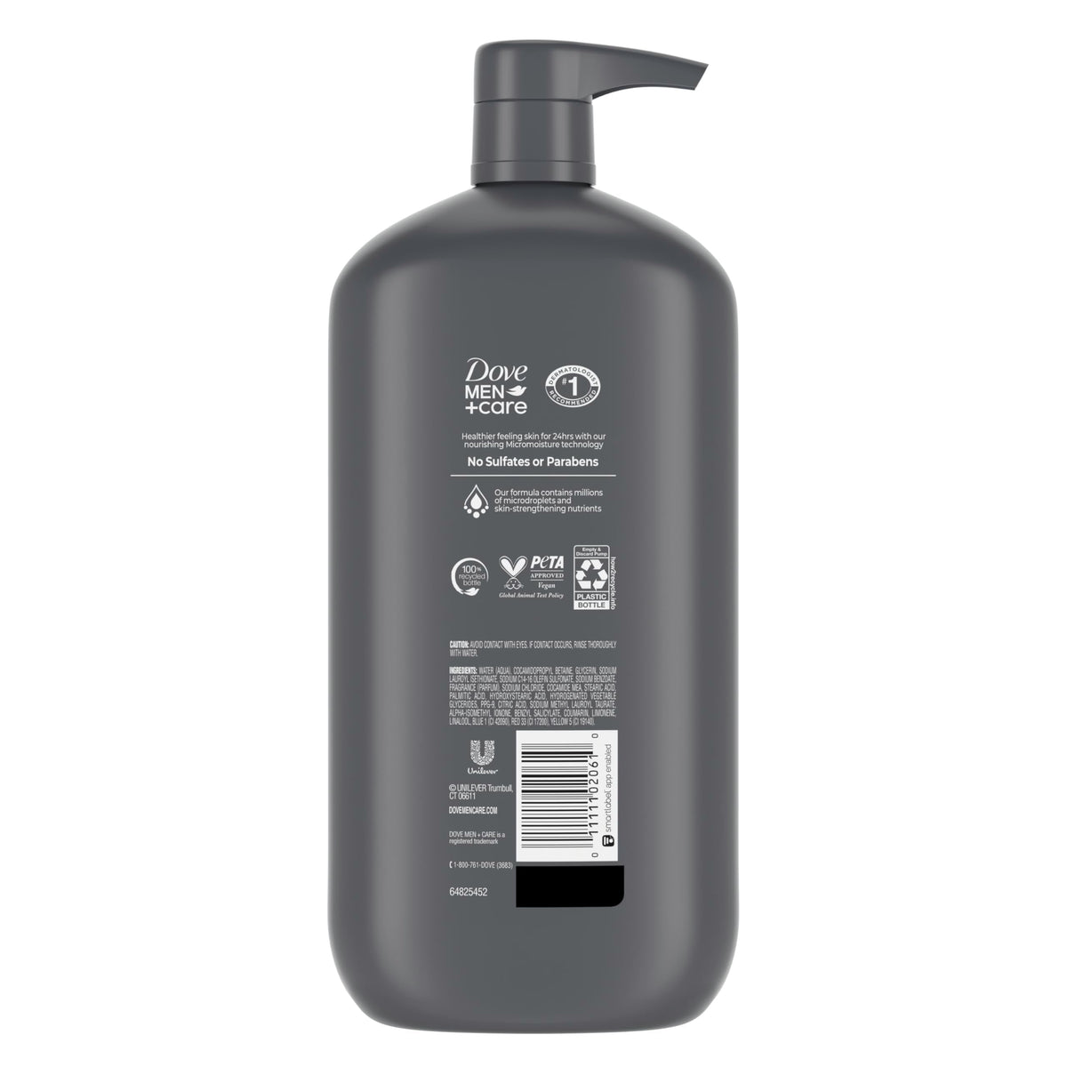 Dove Men Body & Face Wash Clean Comfort Men's Body Wash with 30 oz DOVE MEN + CARE