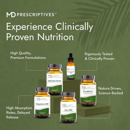 MD Prescriptives - PureBiotic - Probiotic Dietary Supplement for Digestive & Gut Health - 60 Capsules MD Prescriptives