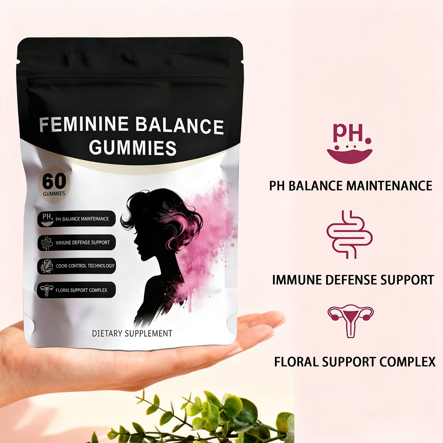 Pineapple Feminine Balance Gummies with Probiotics | Support for pH Balance & Freshness | Daily Intimate Wellness Support | Sugar-Free, Vegan | 60 Count (2) Nuora Balance buy australia supplements