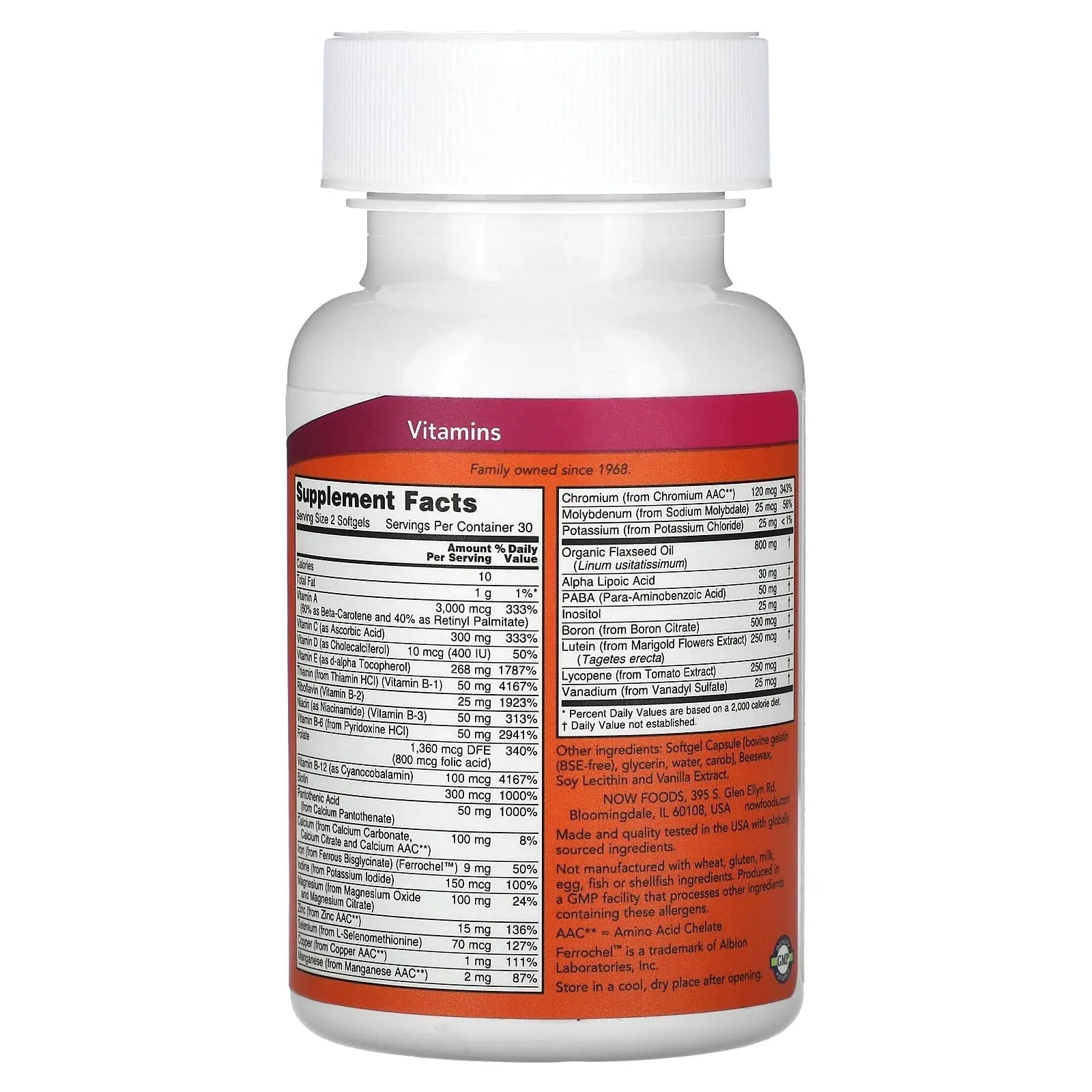 Now Foods Liquid Multi Softgels 60 Sgels NOW Foods buy australia supplements