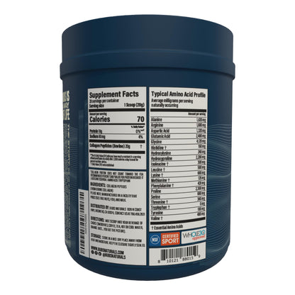 BUBS Naturals Collagen Peptides Powder, Collagen for Women & Men, Hydrolyzed Peptides, Unflavored Pasture Raised Grass Fed, Paleo Keto Friendly BUBS Naturals