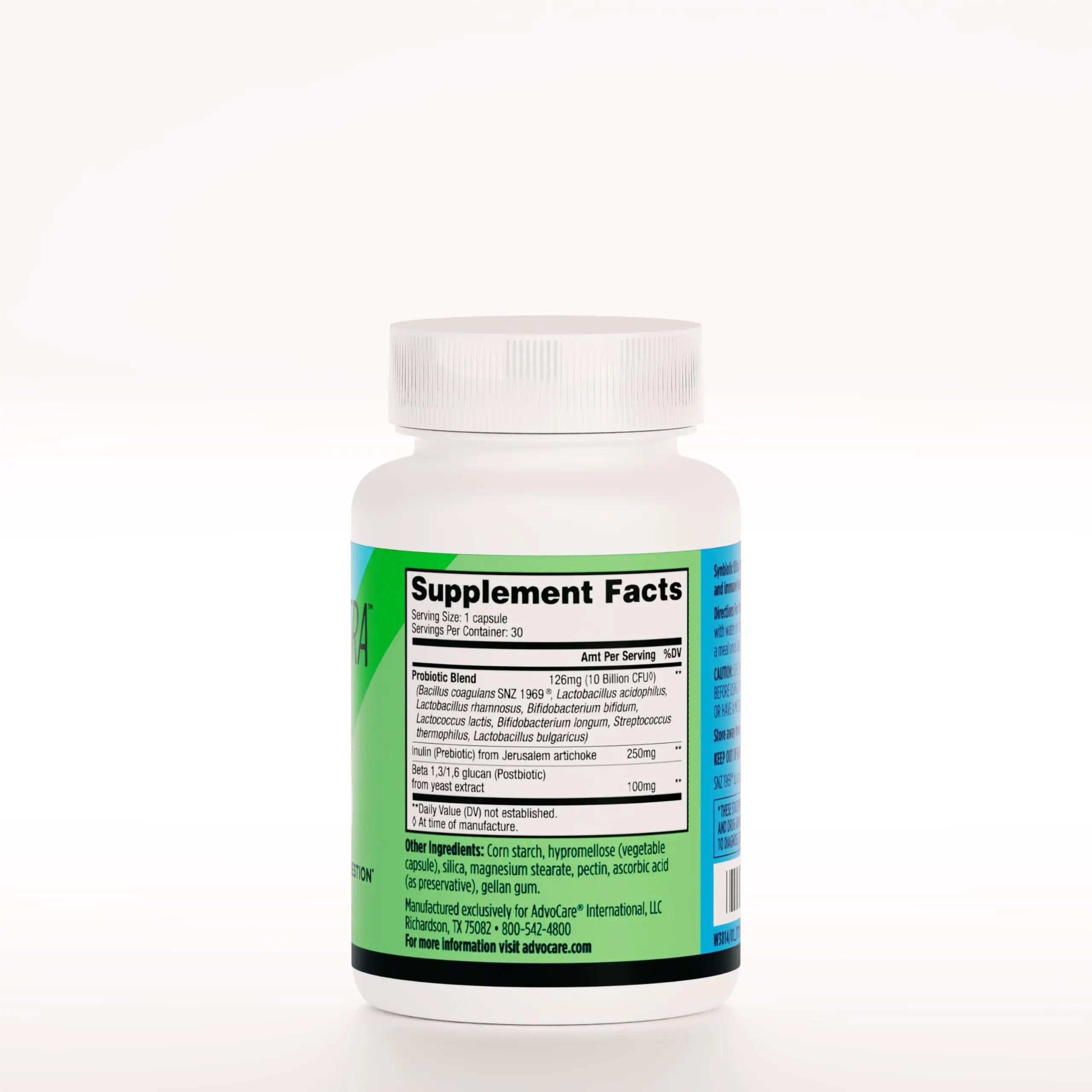 AdvoCare Synbiotic Ultra - Digestive & Gut Health Supplement - Offers Immune Support* - Includes Prebiotics, Probiotics & Postbiotics - 30 Capsules AdvoCare buy australia supplements