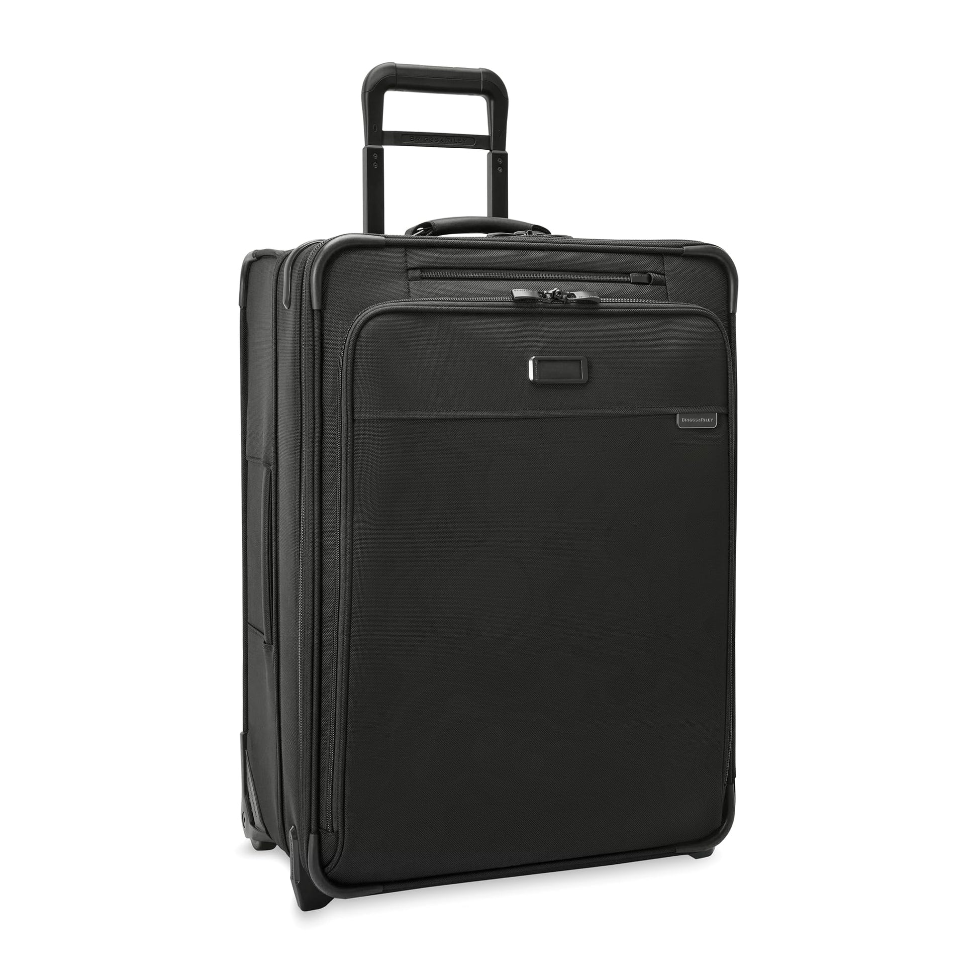 Briggs & Riley Essential 22" 2-Wheel Expandable Carry On - Luggage for Travel, Suitcases with Wheels, Softside Rolling Bag for Men & Women, Self-Repairing Zipper - Baseline Collection, Black Gsupps Australia