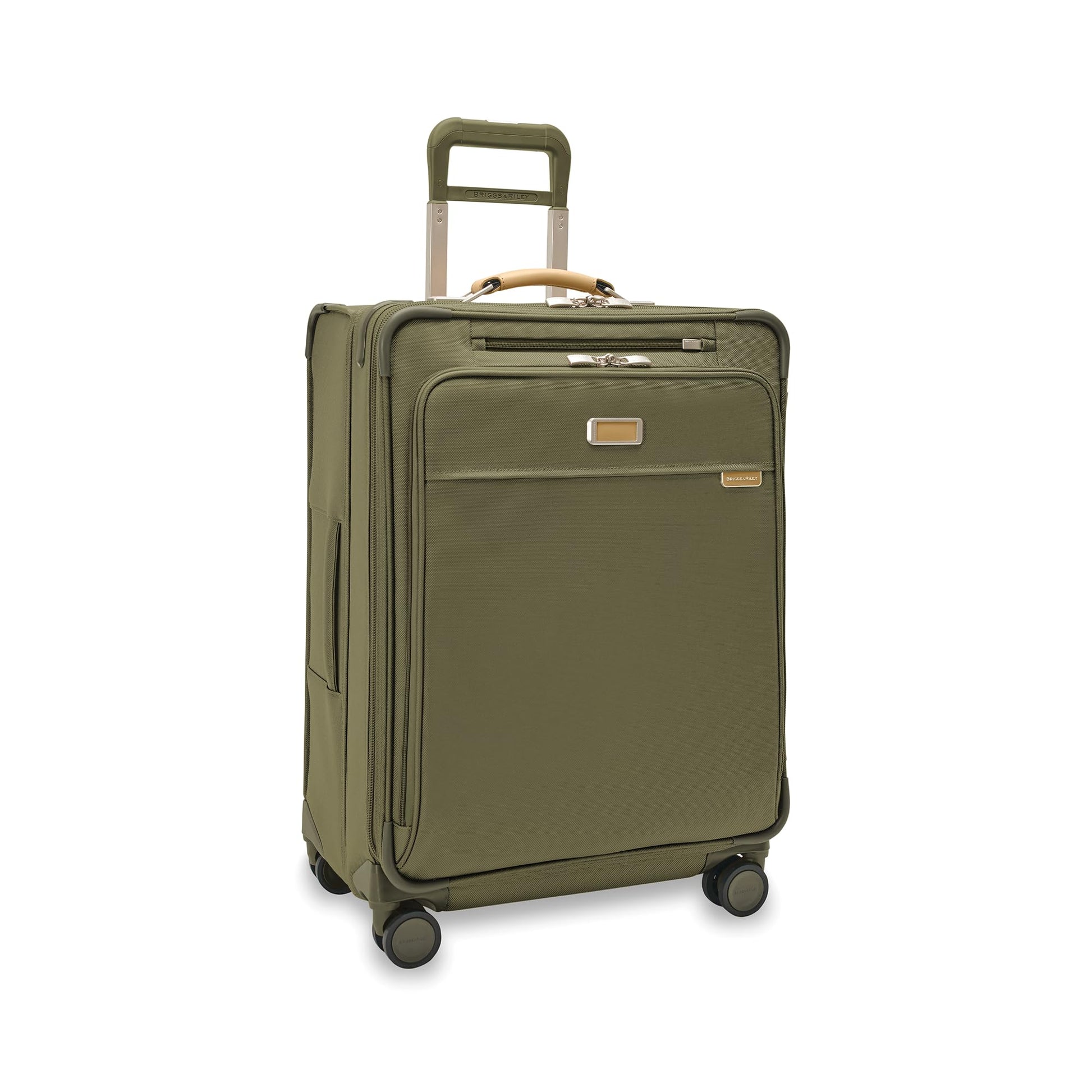 Briggs & Riley Essential 22" Carry On Expandable Spinner - Luggage for Travel, Suitcases with Wheels, Softside Rolling Bag for Men & Women, Self-Repairing Zipper - Baseline Collection, Black Gsupps Australia