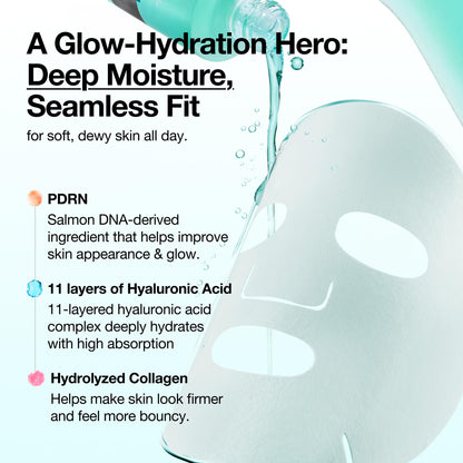 Anua PDRN Hyaluronic Acid Capsule 100 Serum Mask, 10ea ANUA