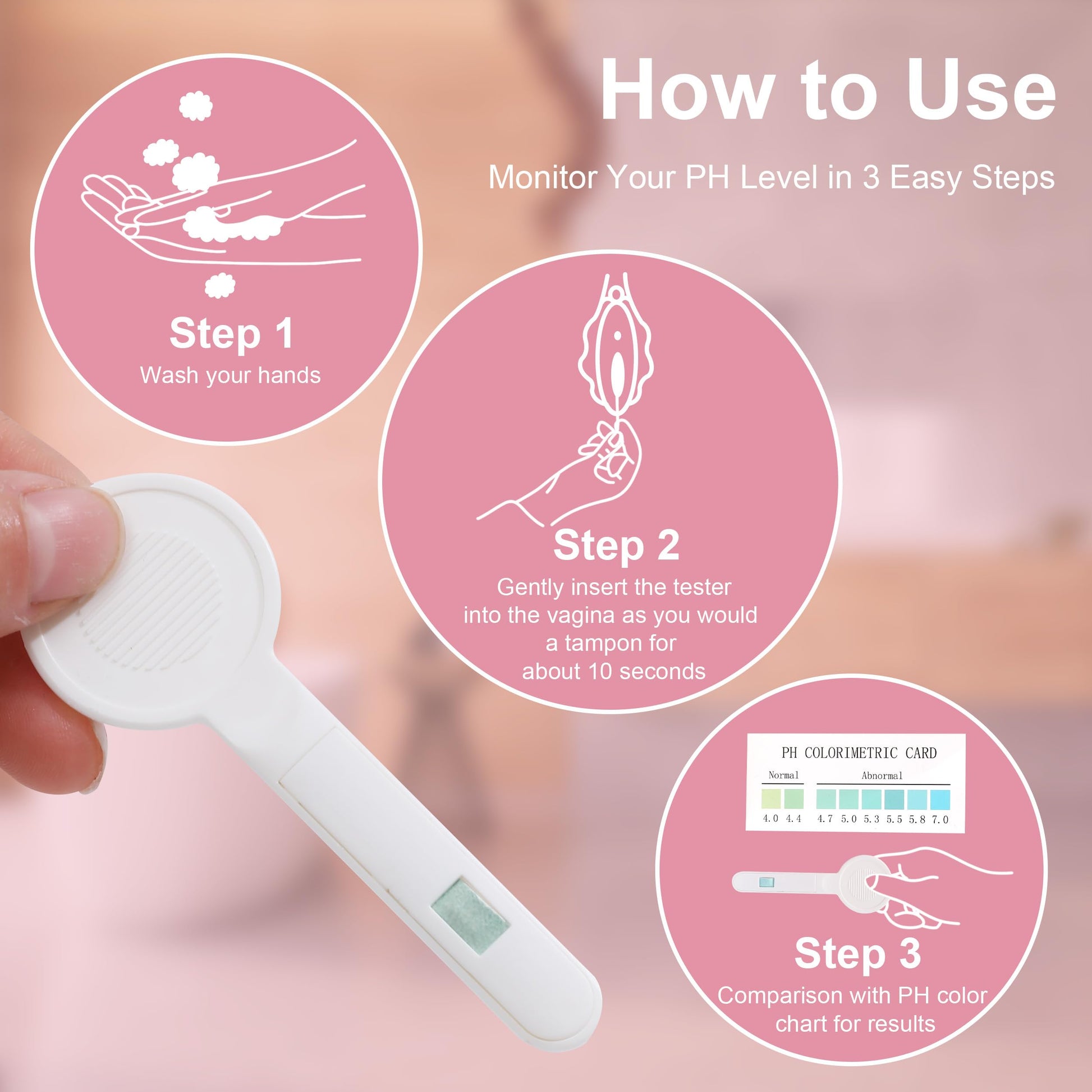 T TESTAHEAD Vaginal pH Test Strips, Feminine Health Vaginal pH Test Strips Kits T TESTAHEAD buy australia supplements