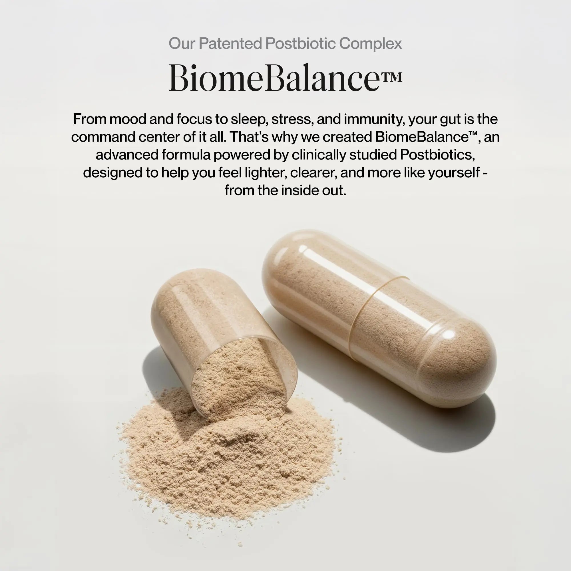 Postbiotics Gut Health Supplement – Bloating Relief, Gut, Brain & Digestive Health - Microbiome & Immune Support with BiomeBalance™ - 1000x More Active Ingredients Than Pre & Probiotics – 60 Capsules SecondKind buy australia supplements