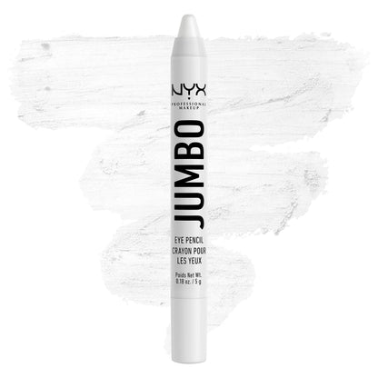 NYX PROFESSIONAL MAKEUP Jumbo Eye Pencil, Blendable Eyeshadow Stick & Eyeliner Pencil - Milk (White) NYX PROFESSIONAL MAKEUP