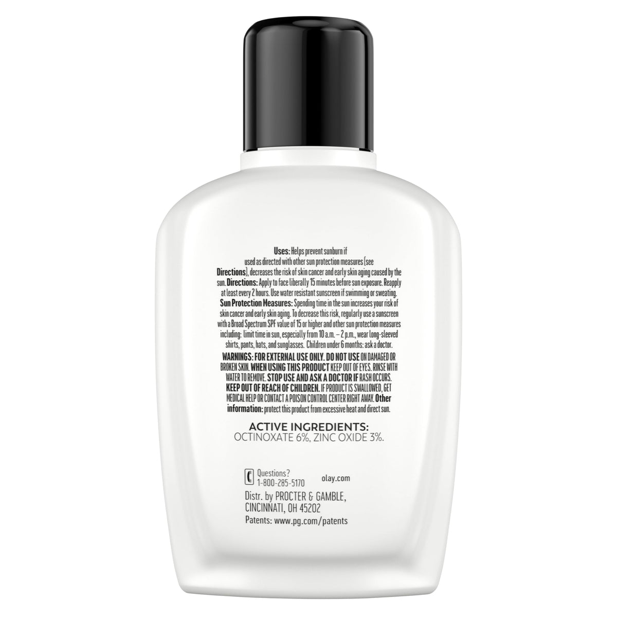Olay Face Moisturizer, Complete All Day Moisturizer With Sunscreen Broad Spectrum SPF 15 - Sensitive, 4 fl. Oz, 1 unit Olay