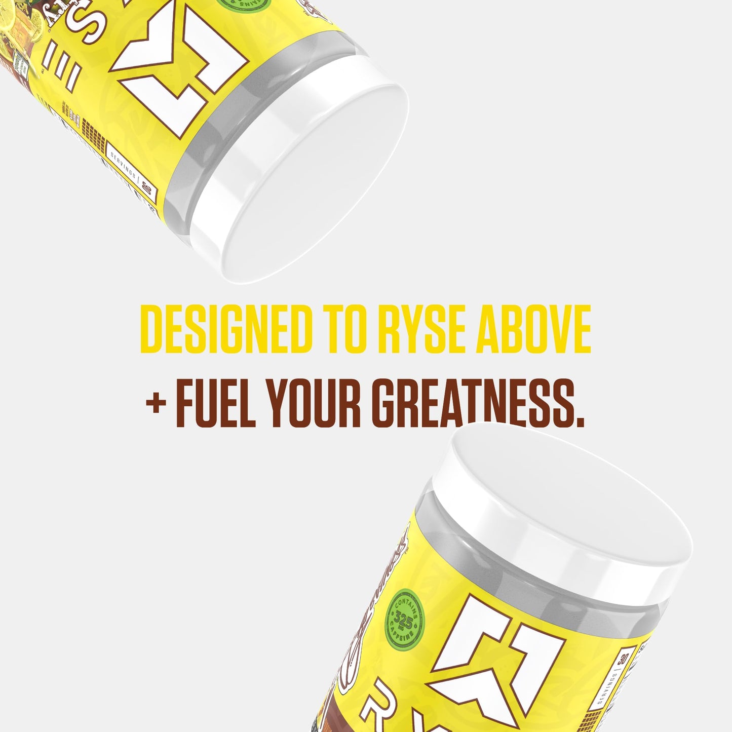RYSE Loaded Pre Workout Powder - Strawberry Squeeze - Daily Pre-Workout for Men & Women with 390mg Caffeine, Beta Alanine, and Citrulline for Pump, Focus, and Energy - 30 Servings