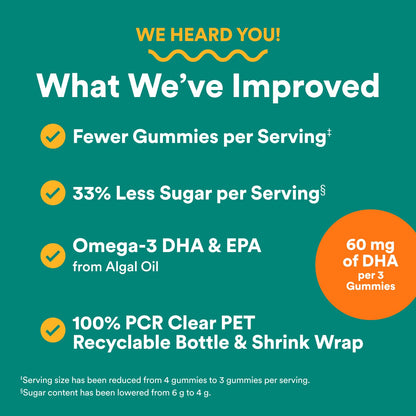 SmartyPants Prenatal Multivitamin Gummies with Omega 3 DHA/EPA, Methylfolate, Biotin, Vitamins D3, C, B12, B6, A, K, and Zinc, Gluten Free, Clean Label SmartyPants