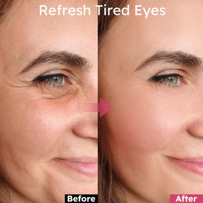 Retinol Caffeine Eye Patches, with Hydrolyzed Collagen, Peptides, 60 Pcs Ossjds