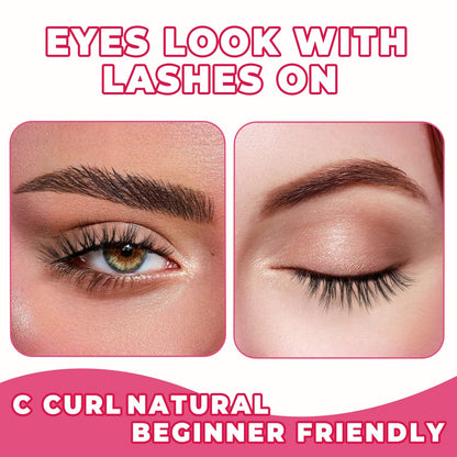 Lashes Natural Cat Eye Lashes Wispy Eyelashes 15mm False Eyelashes Wispy Lash Strips 3D Volume Fake Eyelash Thin Cotton Band Soft Eye Lash Pack 7 Pairs Siligli Siligli