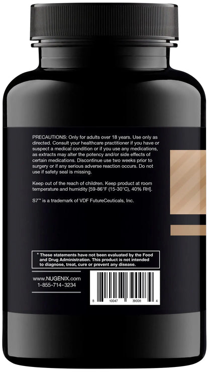 Nugenix Nitric Oxide Booster Supplement - Nitric Oxide Flow, L-Arginine, L-Citrulline, Pine Bark Extract - Vasodilator - 100 Capsules Nugenix