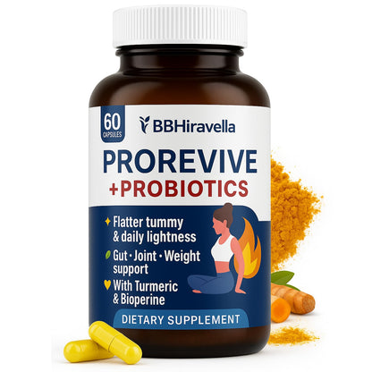 BBHiravella Prorevive for Women Menopause Support | Joint Comfort, Sexy Midsection Curves, Menopause Bloat Relief BBHiravella